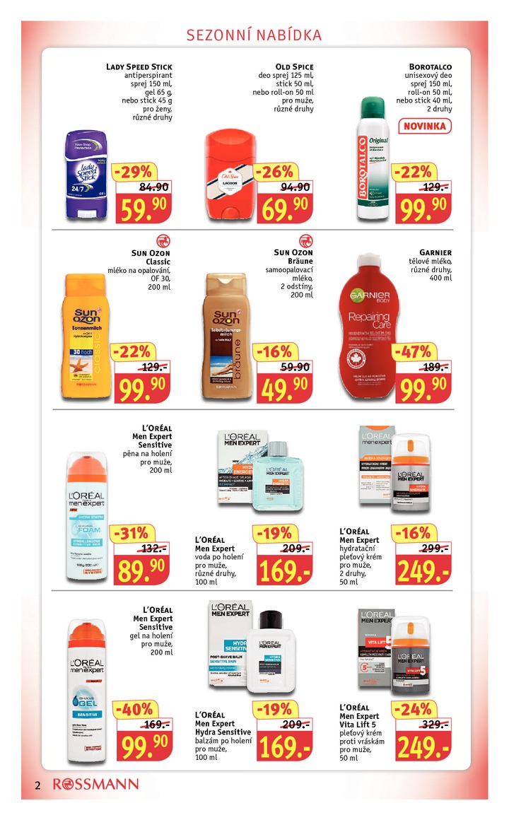 leták Rossmann Leták od 13.7.2015 strana 1 leták Rossmann Leták od 13.7.2015 strana 1