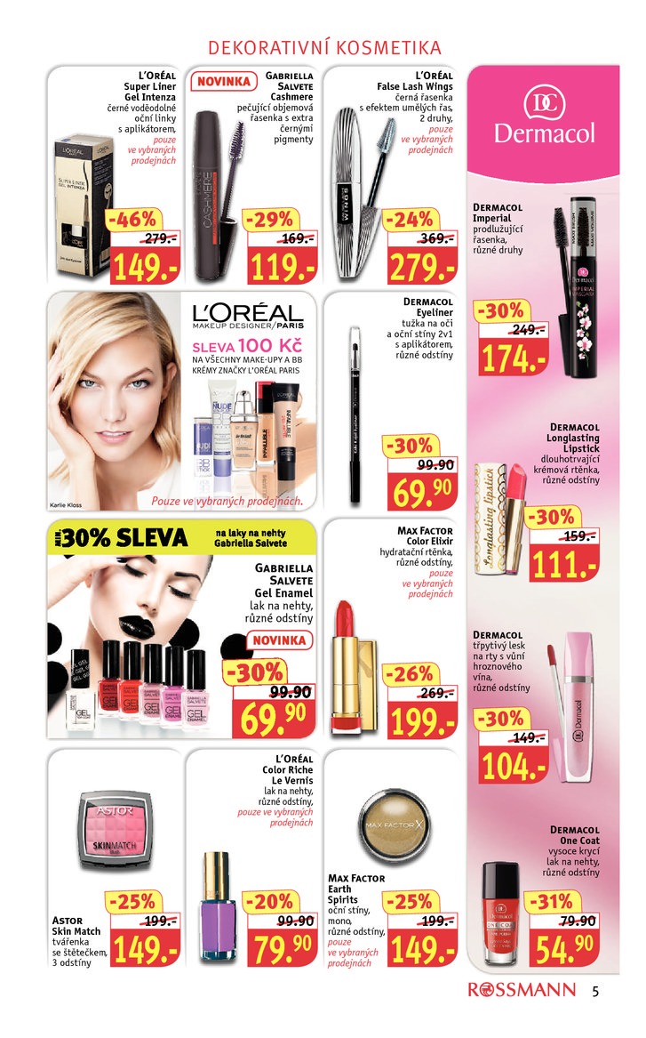 leták Rossmann Leták od 13.7.2015 strana 1 leták Rossmann Leták od 13.7.2015 strana 1