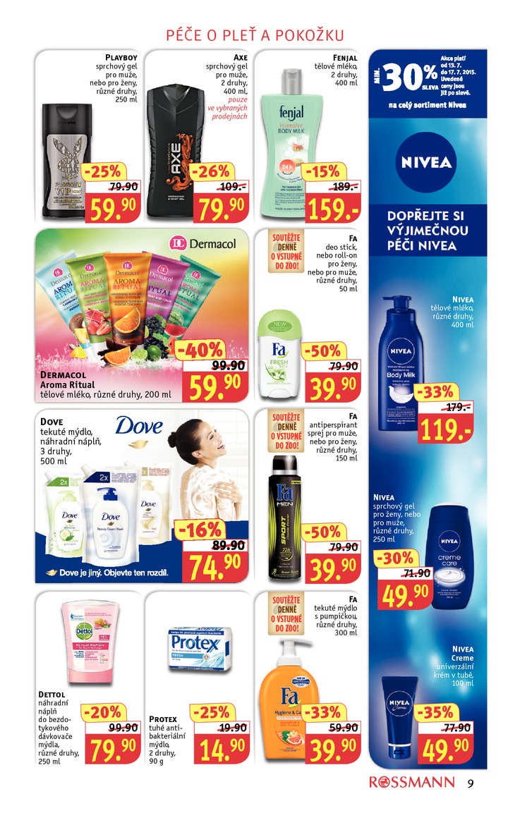 leták Rossmann Leták od 13.7.2015 strana 1 leták Rossmann Leták od 13.7.2015 strana 1