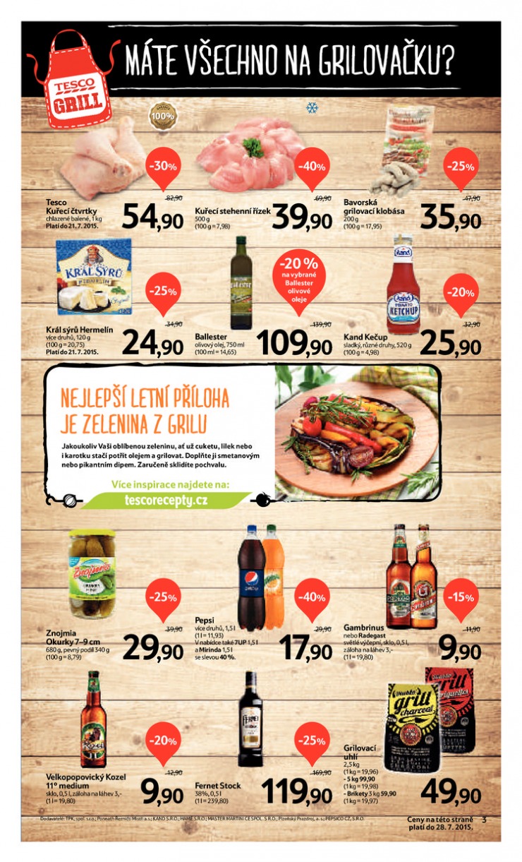 leták Tesco supermarkety od 15.7.2015 strana 1 leták Tesco supermarkety od 15.7.2015 strana 1