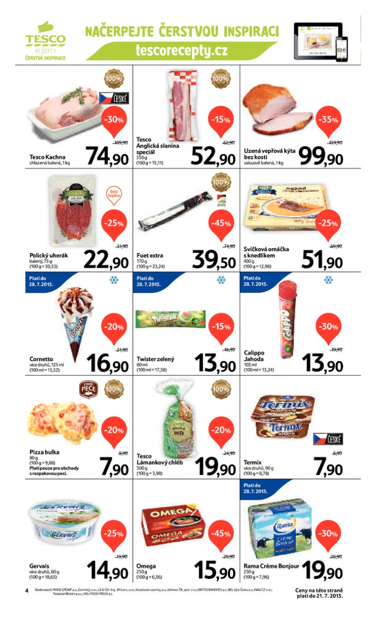 leták Tesco supermarkety od 15.7.2015 strana 1 leták Tesco supermarkety od 15.7.2015 strana 1