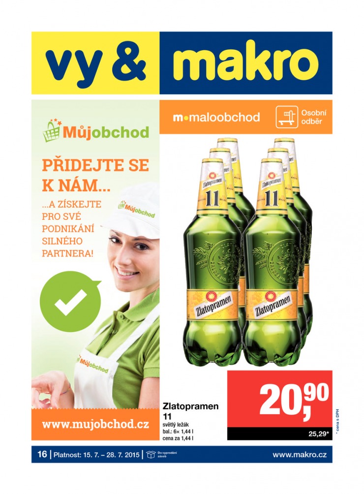 leták Makro Maloobchod od 15.7.2015 strana 1 leták Makro Maloobchod od 15.7.2015 strana 1