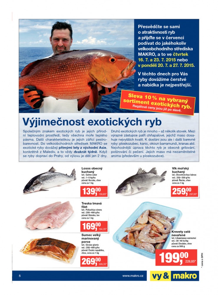 leták Makro Gastronomie čerstvé od 15.7.2015 strana 1 leták Makro Gastronomie čerstvé od 15.7.2015 strana 1