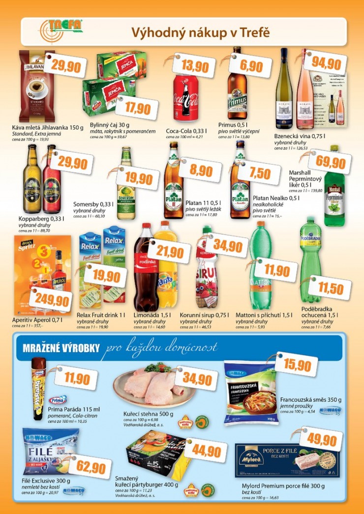 leták COOP Trefa od 15.7.2015 strana 1 leták COOP Trefa od 15.7.2015 strana 1
