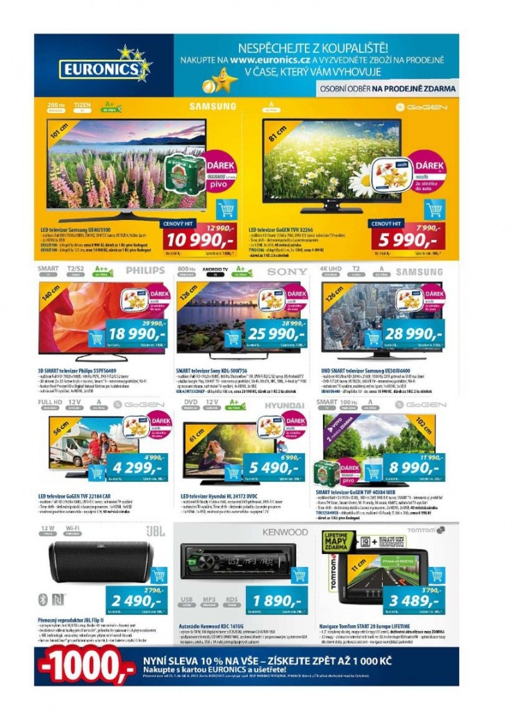 letk Euronics Aktuln letk od 15.7.2015 strana 1