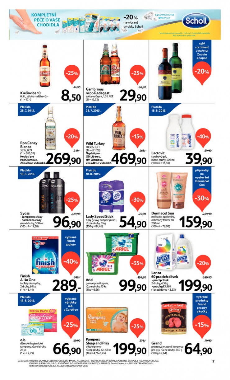 leták Tesco OD od 22.7.2015 strana 1 leták Tesco OD od 22.7.2015 strana 1