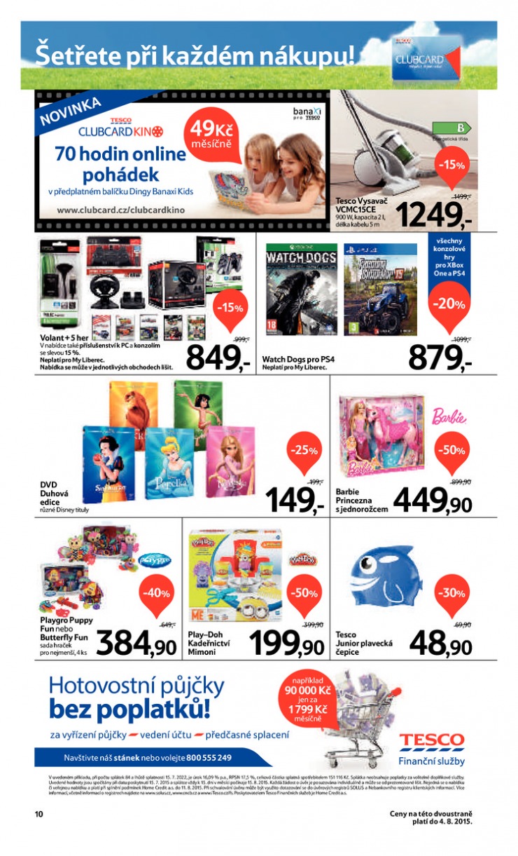 leták Tesco OD od 22.7.2015 strana 1 leták Tesco OD od 22.7.2015 strana 1
