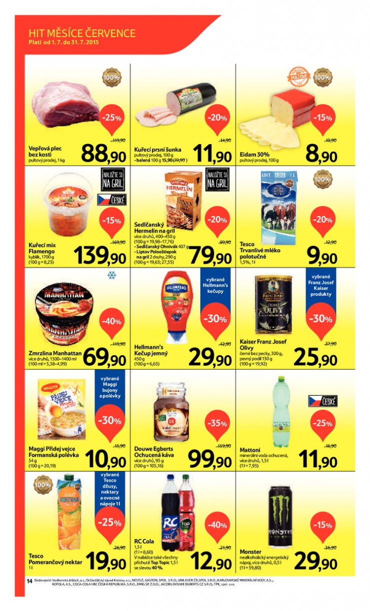 leták Tesco OD od 22.7.2015 strana 1 leták Tesco OD od 22.7.2015 strana 1
