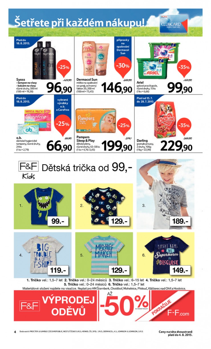 leták Tesco velké hypermarkety od 22.7.2015 strana 1 leták Tesco velké hypermarkety od 22.7.2015 strana 1
