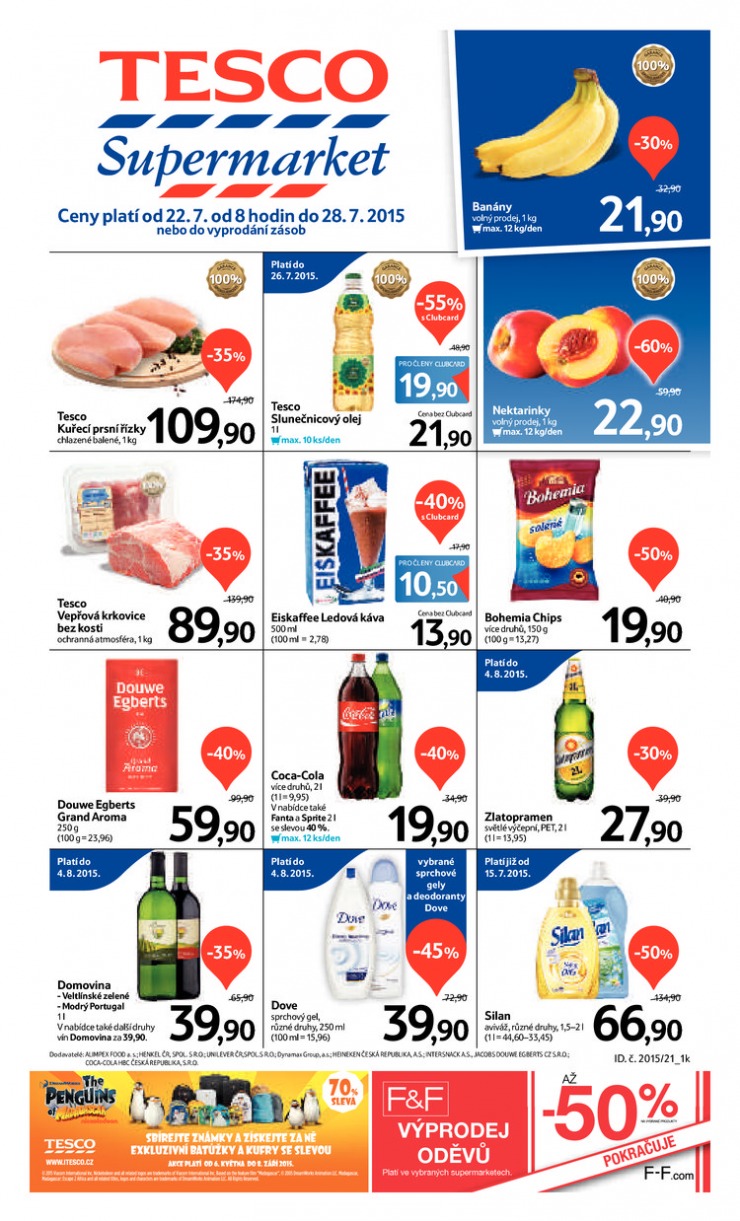leták Tesco supermarkety od 22.7.2015 strana 1 leták Tesco supermarkety od 22.7.2015 strana 1