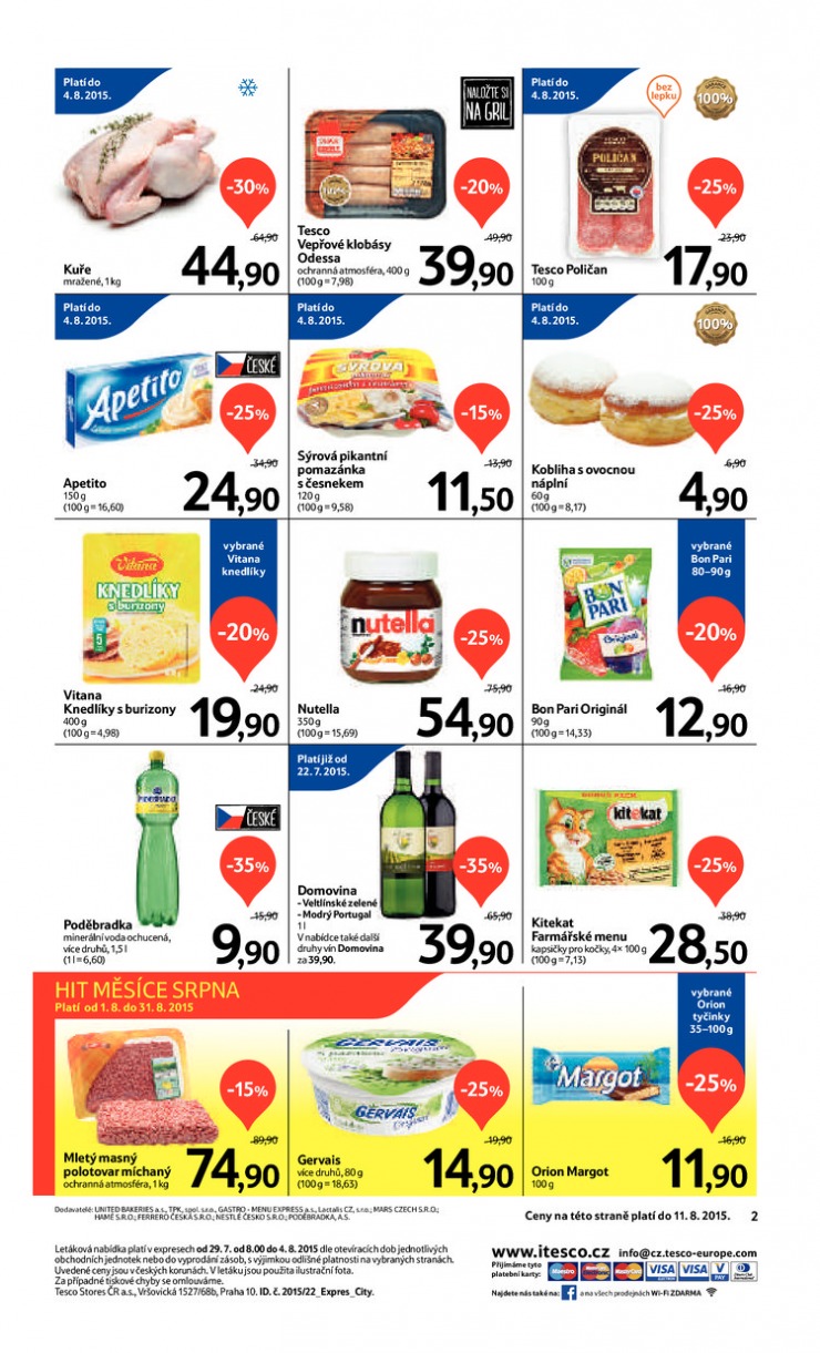 leták Tesco Expres obchody od 29.7.2015 strana 1 leták Tesco Expres obchody od 29.7.2015 strana 1