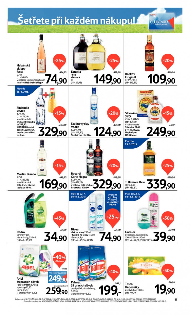 leták Tesco velké hypermarkety od 29.7.2015 strana 1 leták Tesco velké hypermarkety od 29.7.2015 strana 1