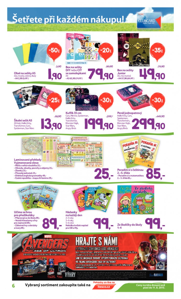 leták Tesco velké hypermarkety od 29.7.2015 strana 1 leták Tesco velké hypermarkety od 29.7.2015 strana 1