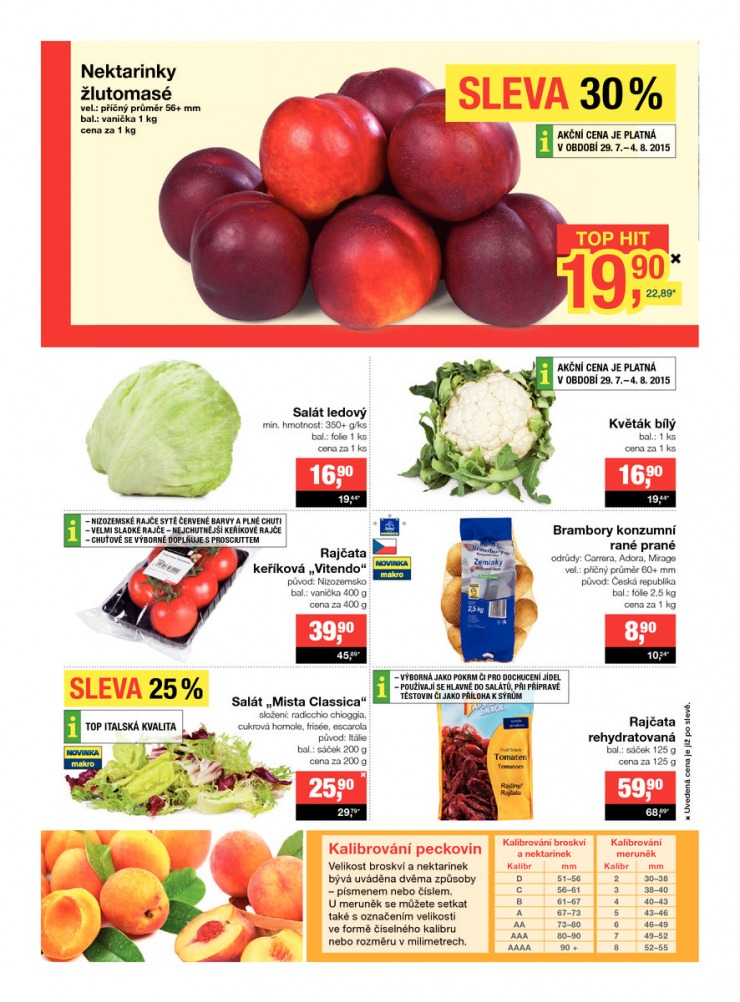 leták Makro Potraviny od 29.7.2015 strana 1 leták Makro Potraviny od 29.7.2015 strana 1