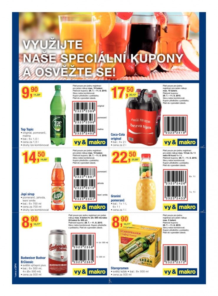 leták Makro Potraviny od 29.7.2015 strana 1 leták Makro Potraviny od 29.7.2015 strana 1