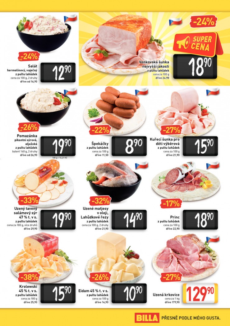leták Billa velký od 29.7.2015 strana 1 leták Billa velký od 29.7.2015 strana 1
