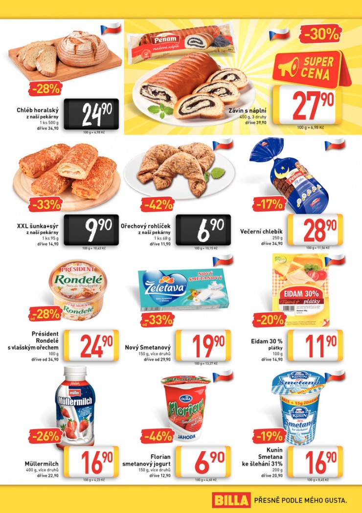 leták Billa velký od 29.7.2015 strana 1 leták Billa velký od 29.7.2015 strana 1