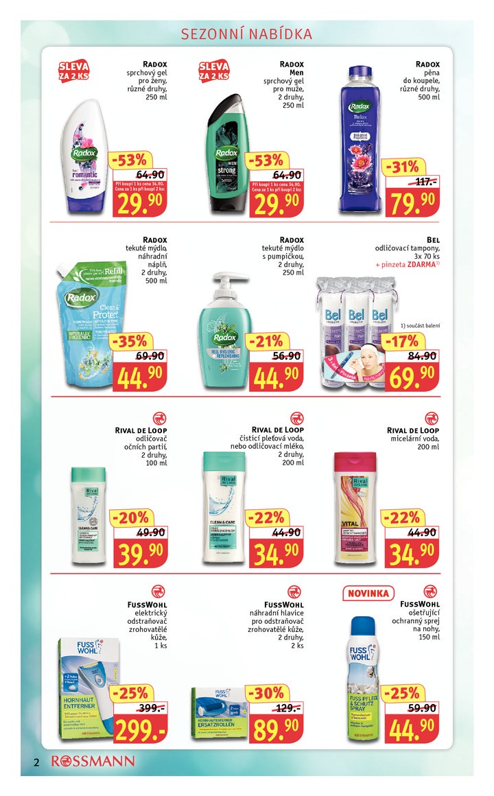 leták Rossmann Leták od 3.8.2015 strana 1 leták Rossmann Leták od 3.8.2015 strana 1
