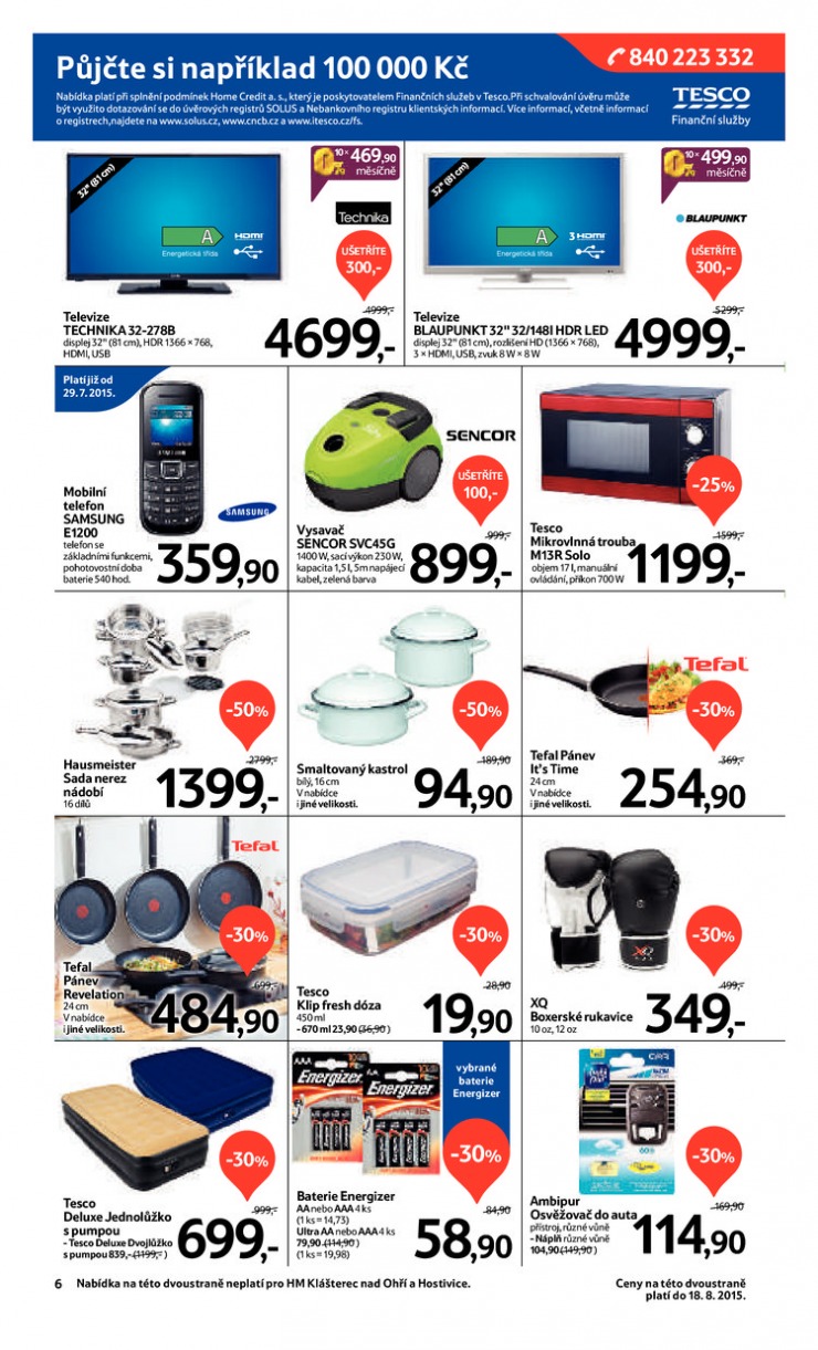 leták Tesco velké hypermarkety od 5.8.2015 strana 1 leták Tesco velké hypermarkety od 5.8.2015 strana 1