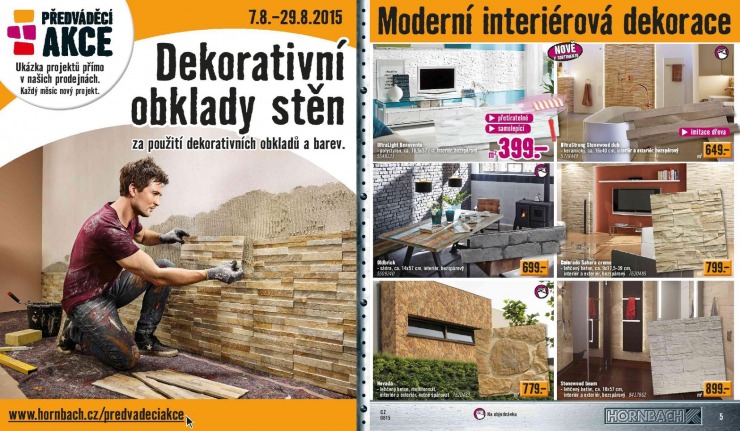 leták Hornbach Aktuální leták od 4.8.2015 strana 1 leták Hornbach Aktuální leták od 4.8.2015 strana 1