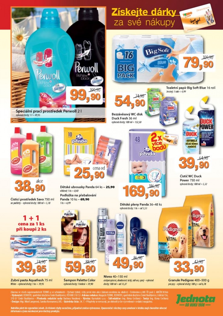 leták COOP Terno od 5.8.2015 strana 1 leták COOP Terno od 5.8.2015 strana 1