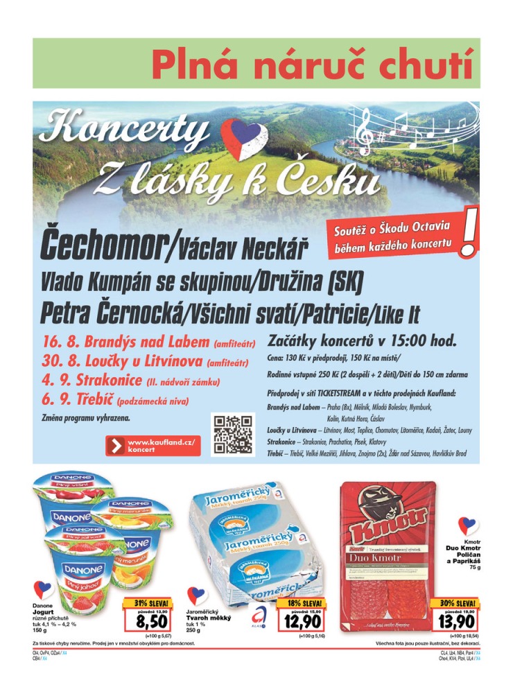 leták Kaufland Aktuální nabídka od 6.8.2015 strana 1 leták Kaufland Aktuální nabídka od 6.8.2015 strana 1