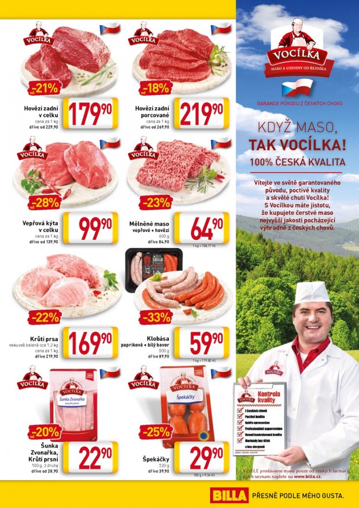 leták Billa velký od 5.8.2015 strana 1 leták Billa velký od 5.8.2015 strana 1