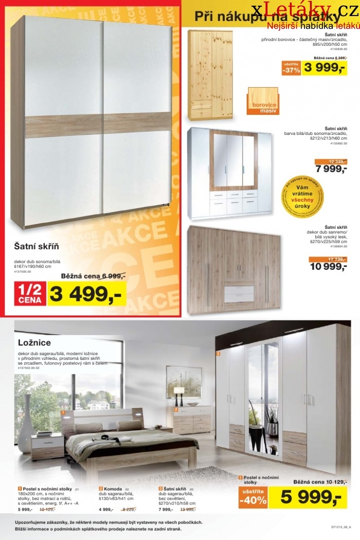 leták Sconto nábytek leták strana 1 leták Sconto nábytek leták strana 1