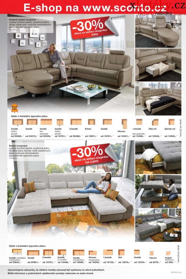 leták Sconto nábytek leták strana 1 leták Sconto nábytek leták strana 1