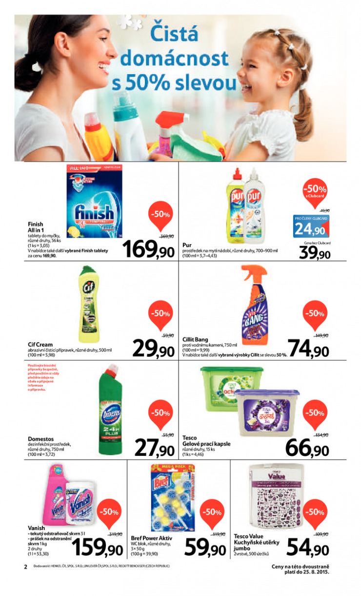 leták Tesco velké hypermarkety od 12.08.2015 strana 1 leták Tesco velké hypermarkety od 12.08.2015 strana 1
