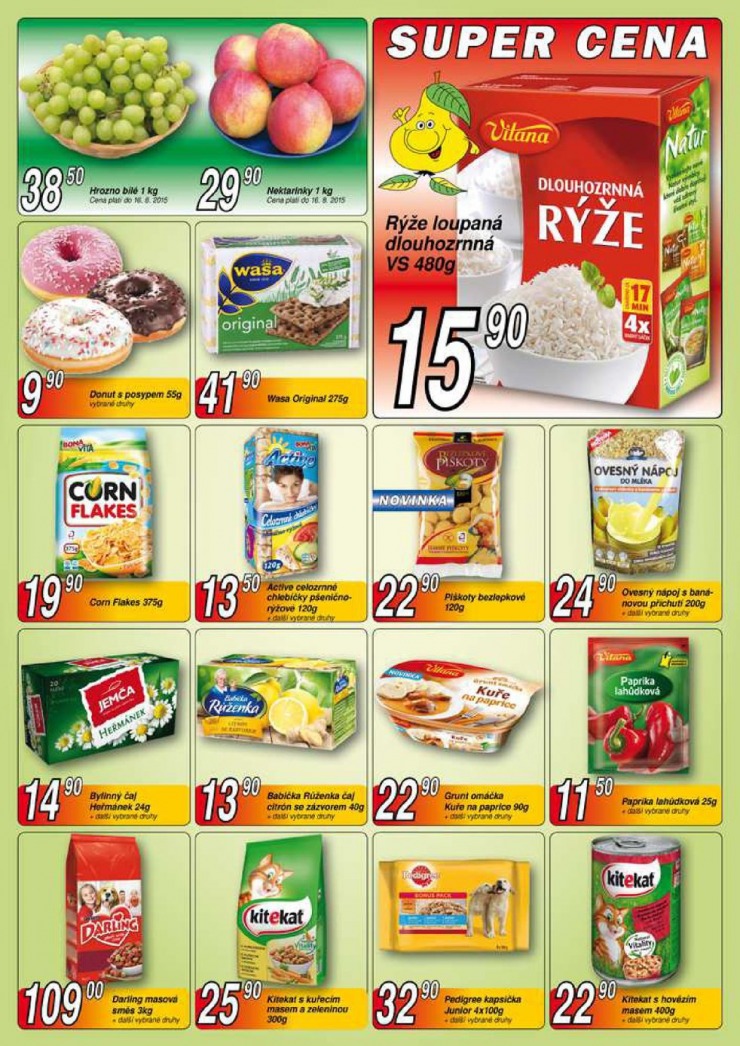 leták Hruška aktuální leták od 11.08.2015 strana 1 leták Hruška aktuální leták od 11.08.2015 strana 1