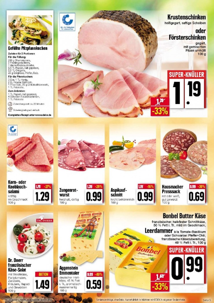 leták Německo Edeka.de od 10.08.2015 strana 1 leták Německo Edeka.de od 10.08.2015 strana 1