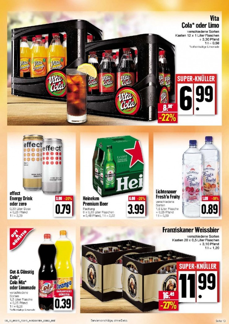 leták Německo Edeka.de od 10.08.2015 strana 1 leták Německo Edeka.de od 10.08.2015 strana 1