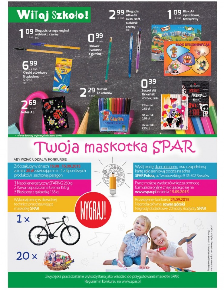 leták Polsko Spar.pl od 13.08.2015 strana 1 leták Polsko Spar.pl od 13.08.2015 strana 1