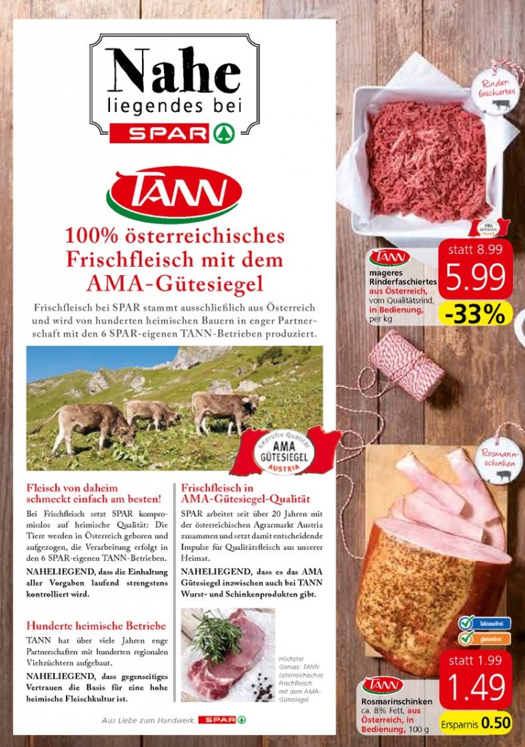 leták Rakousko Spar.at od 13.08.2015 strana 1 leták Rakousko Spar.at od 13.08.2015 strana 1