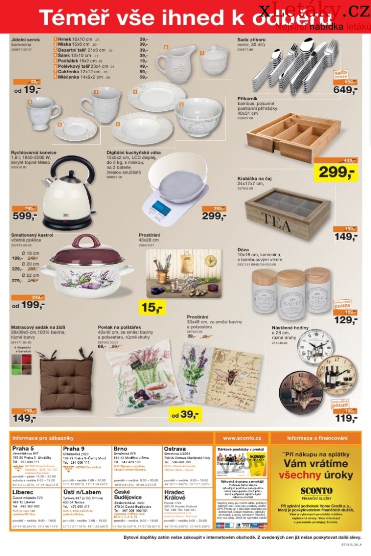 leták Sconto nábytek leták strana 1 leták Sconto nábytek leták strana 1