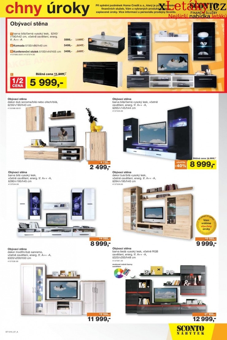 leták Sconto nábytek leták strana 1 leták Sconto nábytek leták strana 1