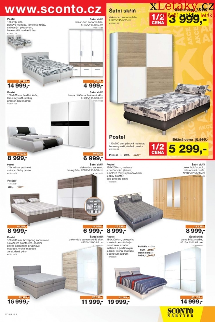leták Sconto nábytek leták strana 1 leták Sconto nábytek leták strana 1