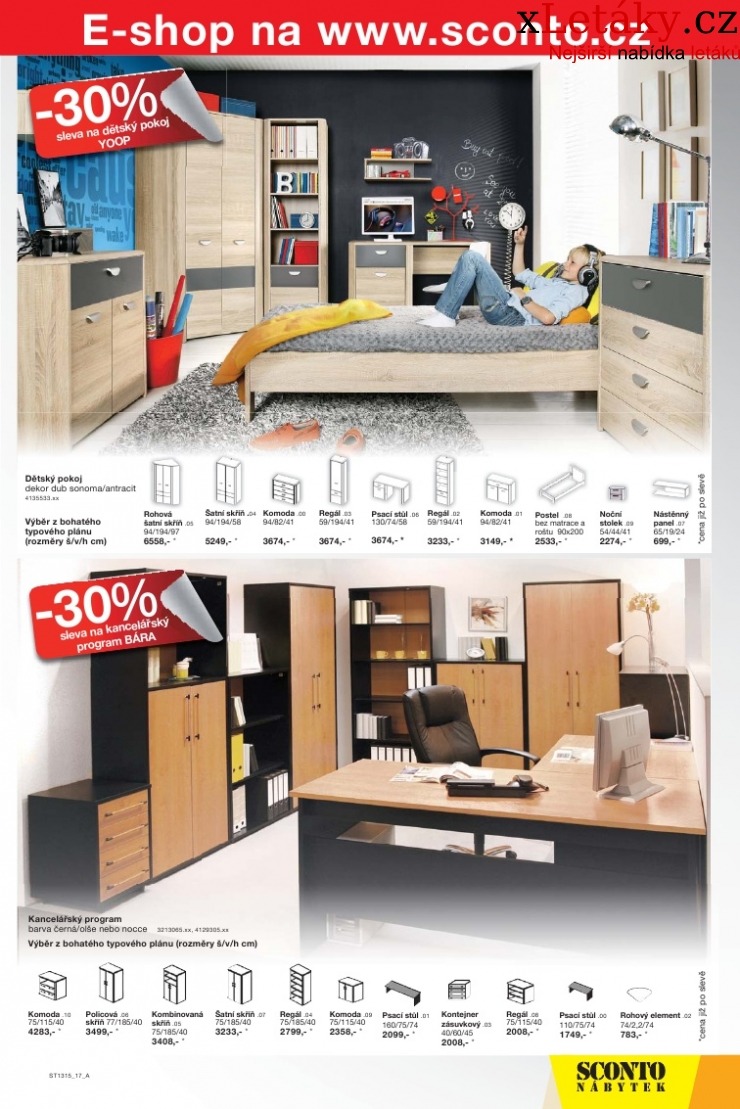 leták Sconto nábytek leták strana 1 leták Sconto nábytek leták strana 1