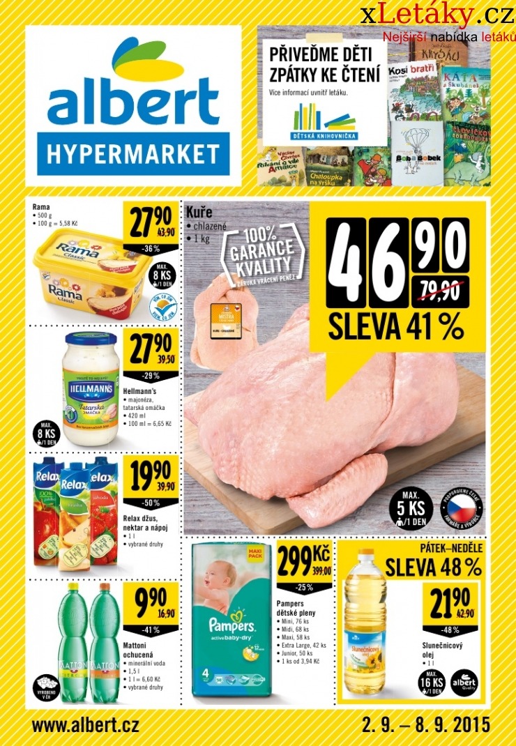 leták Albert Hypermarket leták strana 1 leták Albert Hypermarket leták strana 1