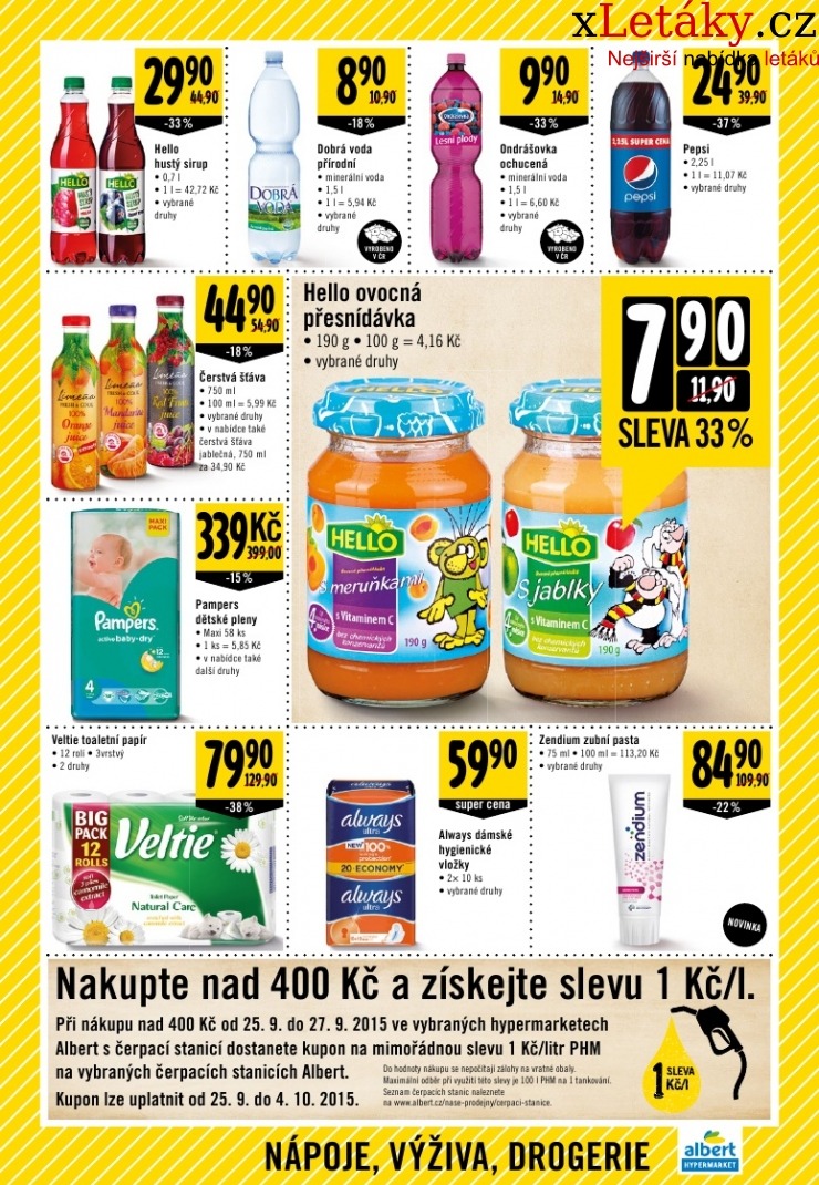 leták Albert Hypermarket leták strana 1 leták Albert Hypermarket leták strana 1