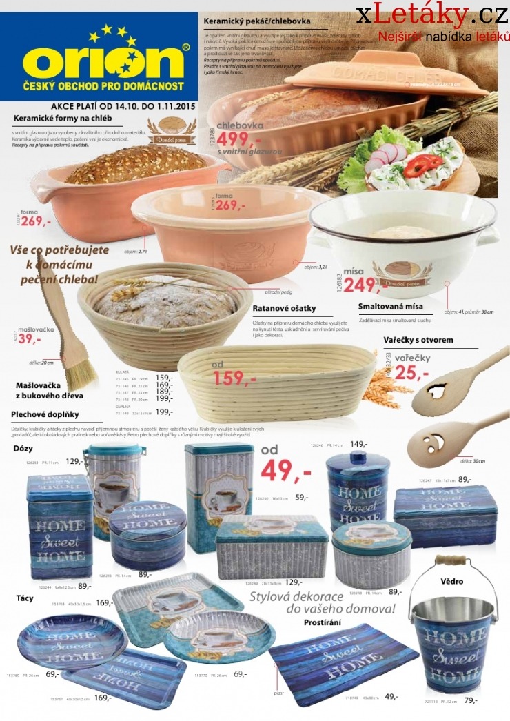 leták Orion leták strana 1 leták Orion leták strana 1