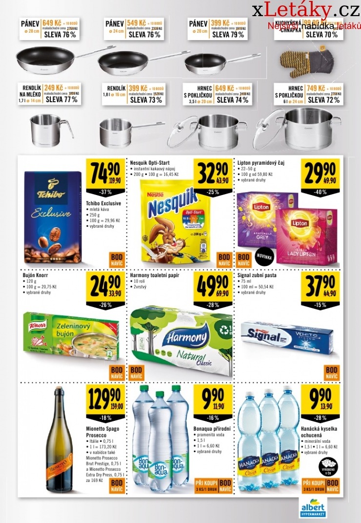 leták Albert Hypermarket leták strana 1 leták Albert Hypermarket leták strana 1