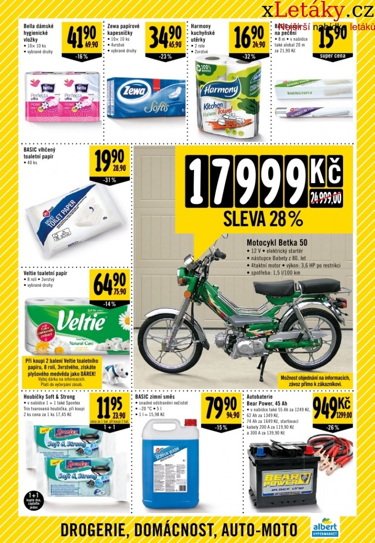 leták Albert Hypermarket leták strana 1 leták Albert Hypermarket leták strana 1