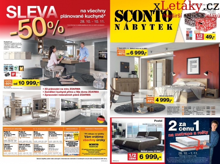 leták Sconto nábytek leták strana 1 leták Sconto nábytek leták strana 1