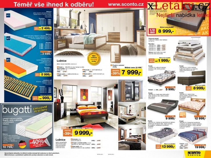 leták Sconto nábytek leták strana 1 leták Sconto nábytek leták strana 1