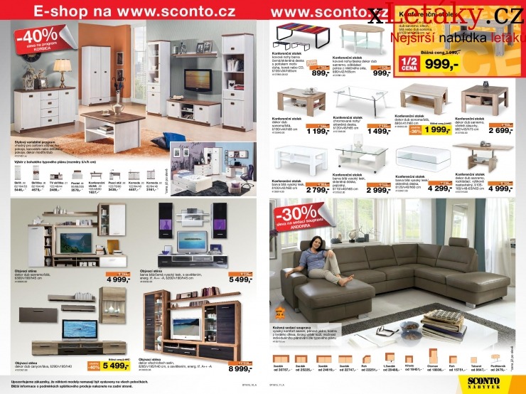 leták Sconto nábytek leták strana 1 leták Sconto nábytek leták strana 1