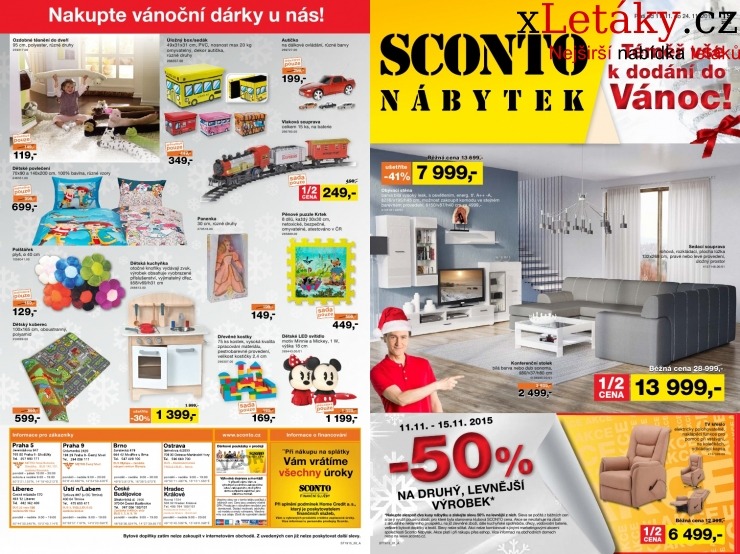 leták Sconto nábytek leták strana 1 leták Sconto nábytek leták strana 1