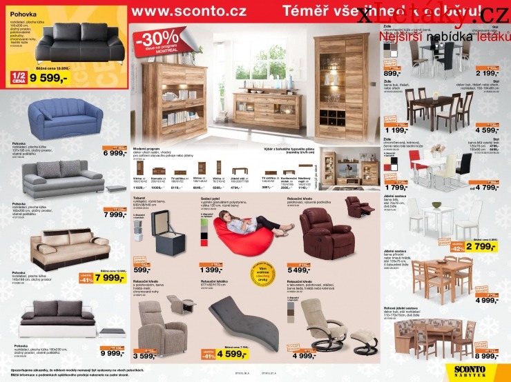 leták Sconto nábytek leták strana 1 leták Sconto nábytek leták strana 1