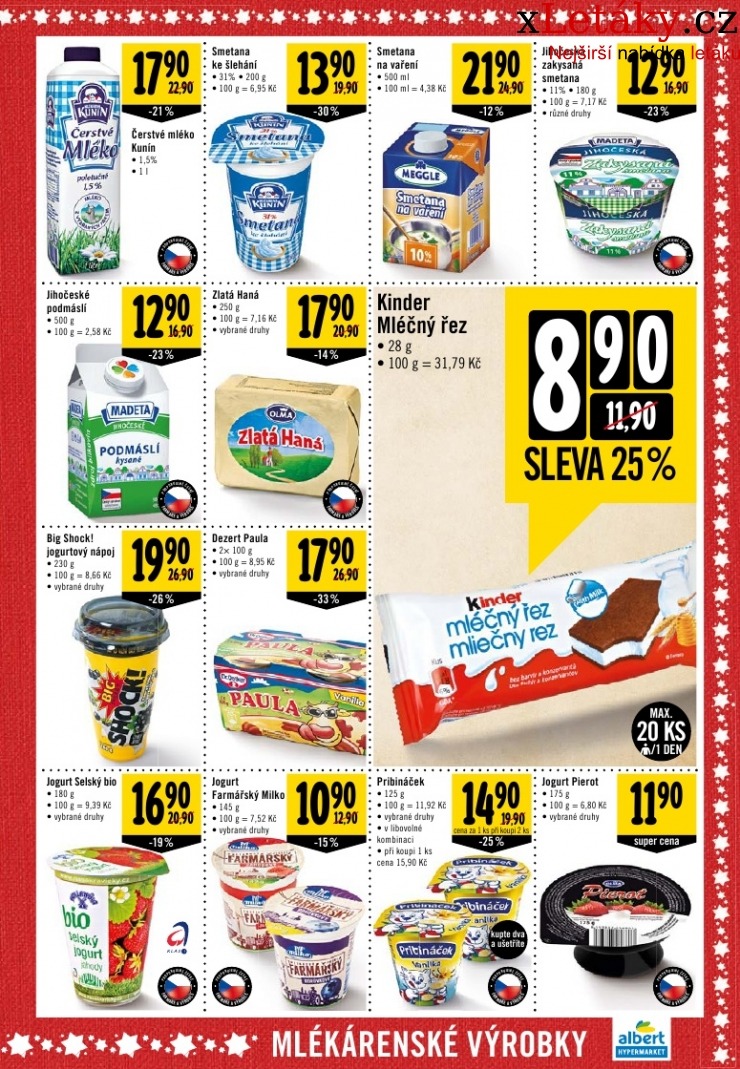 leták Albert Hypermarket leták strana 1 leták Albert Hypermarket leták strana 1